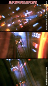 狭窄的金属隧道循环动态背景视频