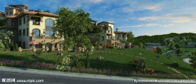 别墅景观