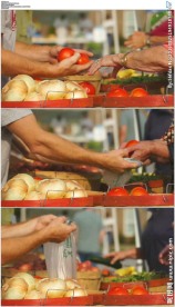 菜市买菜视频素材