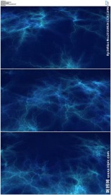 波光粼粼的蓝色水面