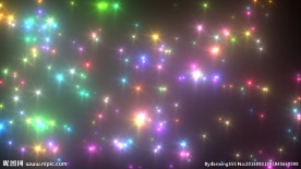 粒子辉光视频模板