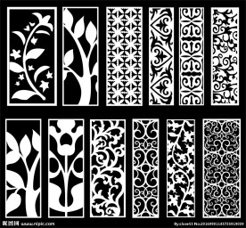镂空雕花