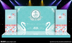 蒂芙尼婚礼背景