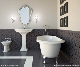 瓷砖效果图  卫生间