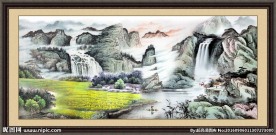 山水国画