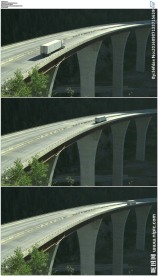 高速路货车行驶