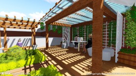 特色太阳屋华阳景观效果图