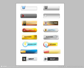 按钮图标标志标识