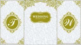 高品质婚礼迎宾喷绘