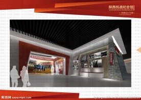 雕塑 纪念馆  室内  抗战