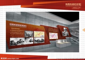 雕塑 纪念馆  室内  抗战