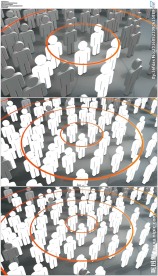 覆盖范围影响范围演示动画