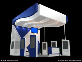 机械展展台 小展台设计