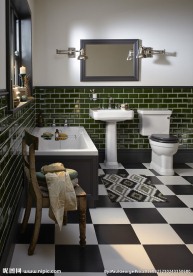 瓷砖效果图  卫生间