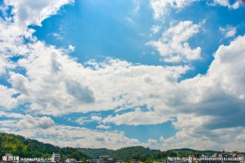 4K蓝天白云延时合集