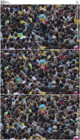 观看欧洲杯比赛的狂热球迷