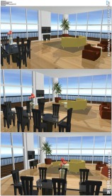 三维客厅室内设计建筑漫游动画