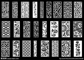 镂空雕花