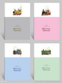 本本封面 小火车