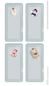 游泳池手机壳图案