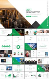 公司介绍商业计划书PPT模板