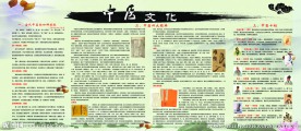 中医药展板