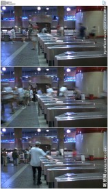 旅客车站进出摄影