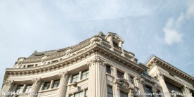 牛津街建筑平移拍摄