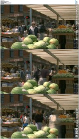 波士顿水果市场人流