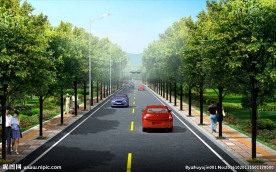 道路高清psd分层效果