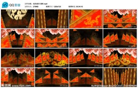 京剧越剧黄梅戏戏材牡丹旗帜背景