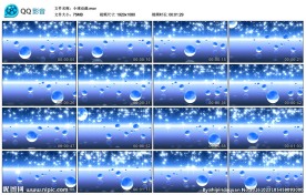 小球动画水晶球化妆品广告素材