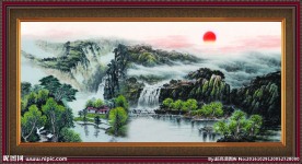 国画山水