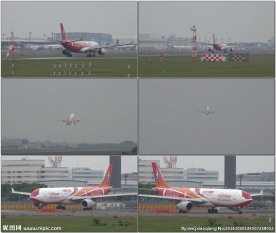 中国东方航空公司飞机机场跑道起