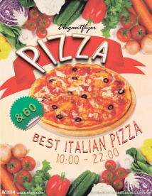 披萨海报