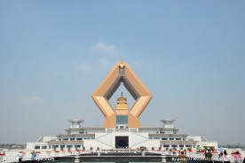 法门寺合十舍利塔全景