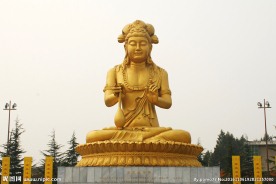 法门寺十大菩萨法苑林菩萨雕塑