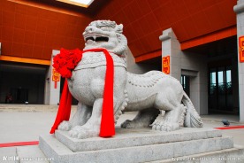 法门寺石狮雕塑