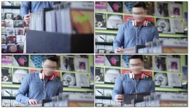 帅哥唱片店找唱片