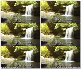 高山流水小瀑布