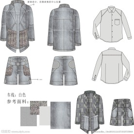 款式图设计搭配