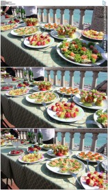 节日餐桌美味美食