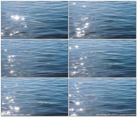 地中海蓝色的水