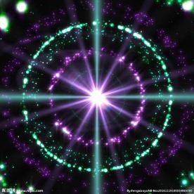 爆炸光系粒子紫色游戏特效