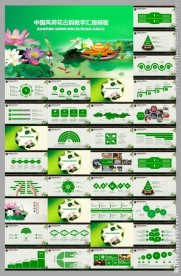 中国风荷花茶文化培训PPT