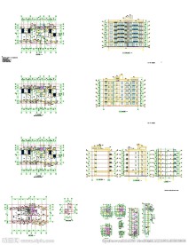 CAD楼盘建筑设计图纸