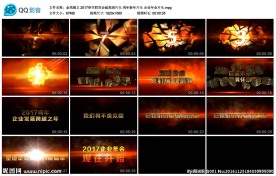 鸡年新年片头企业年会片头