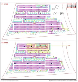 商场地下车库平面图