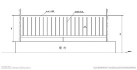 窗台栏杆示意图