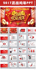 2017赢战鸡年开门红PPT